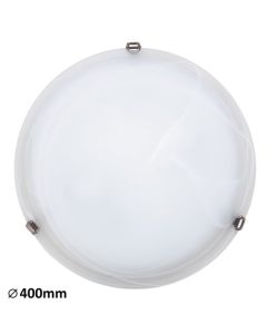 Rabalux Plafonjera Alabastro E27 2x MAX 60W belo staklo - alabaster (3302) - 3302