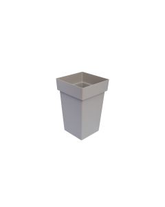 Saksija melrose kvadrat 30x30x41h cm moka - 33107
