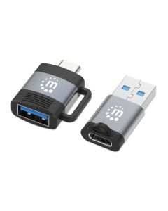 Adapter Manhattan 356329 USB 3.0 - USB-C M/F - F/M set 2 adaptera