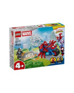 LEGO 11206 Spajdi na svom motociklu protiv Nosoroga