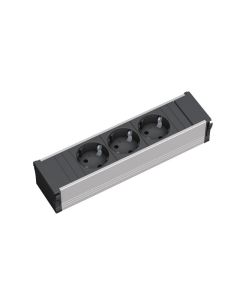 BACHMANN Napojni modul 3xšuko kabl 0,2m GST18