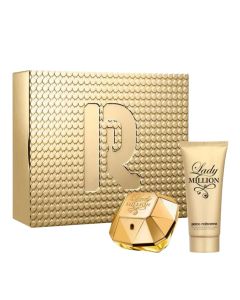 Paco Rabanne Lady Million Set EDP 80ml + Body Lotion 100ml