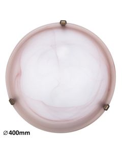 Rabalux Plafonjera Alabastro E27 2x MAX 60W alabaster - duvan braon (3353) - 3353