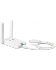 TP LINK Wi-Fi USB Adapter 300Mbps High Gain, USB kabl, WPS dugme, 2xeksterna antena - TL-WN822N - 33739