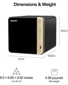 QNAP STORAGE NAS TS-464-8G 4-Bay