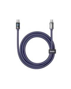 REMAX Data kabl Illumine silikon Tip C na Tip C CB19 65W 1.2m