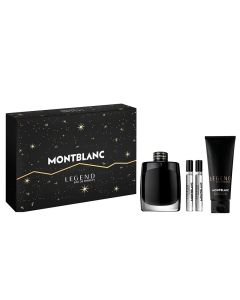 Montblanc Legend Gift Set ( EDP 100ml + SG 100ml + EDP 2x7,5ml )