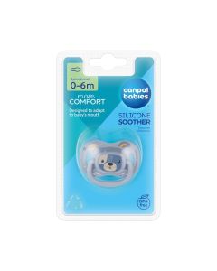 CANPOL BABIES SILIKONSKA VARALICA 0-6M CUTE ANIMALS BLUE 34/924_BLU
