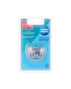 CANPOL BABIES SILIKONSKA VARALICA 6-18M CUTE ANIMALS BLUE 34/925_BLU