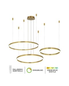 FORMA LED plaf. lampa 130W 3000K-6400K F2047-130C SG