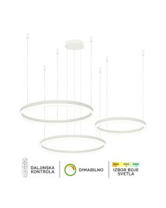 FORMA LED plaf. lampa 130W 3000K-6400K F2047-130C WH