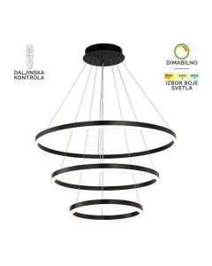 FORMA LED visilica 130W 3000K-6400K F2047-130V BK