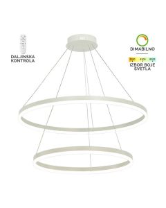 FORMA LED visilica 100W 3000K-6400K F2047-100V WH