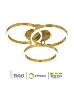 FORMA LED plaf. lampa 82W 3000K-6400K F2047-82C SG