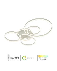 FORMA LED plaf. lampa 174W 3000K-6400K F2047-174C WH