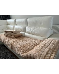 VIKTORIJA Fleker trodelni Beige - VLK000477-Beigefleker