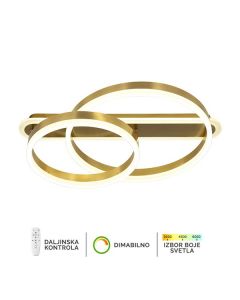 FORMA LED plaf. lampa 76W 3000K-6400K F2047-76P SG