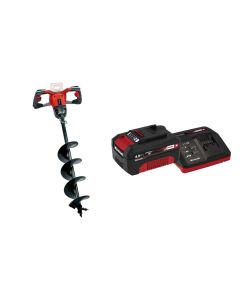 EINHELL Aku bušač rupa + Power-X-Change 18V 4,0Ah punjač i baterija GP-EA 18/150 Li BL-Solo