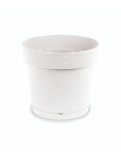 GARDINO Saksija 20x21cm Melrose glamour, bela - 34438