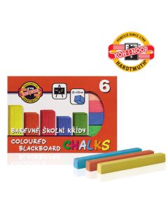 KOOH-I-NOOR Kreda u boji, set 1/6 112505 - 3461