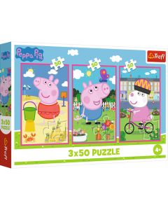 TREFL Puzzle Pepa prase - 3x50 delova - 102890-T34877