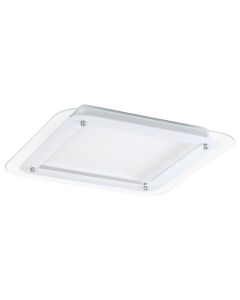 RABALUX Lorna, staklena plafonjera,  LED 18W, 4000K, 40x40cm - 3489-1