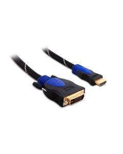 S-LINK Kabl SLX-310 HDMI na DVI 24 + 1M Gold, 1,5m - 41296-1