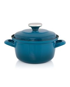 METALAC Duboka šerpa Maximus plava sa poklopcem  16cm/1,6L - 349271