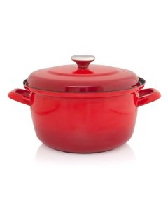 METALAC Duboka šerpa crvena Maximus 24cm/5,4L - 349274