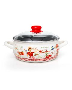 METALAC Plitka šerpa Raspevana kuvarica 20cm/3,1L - 349375