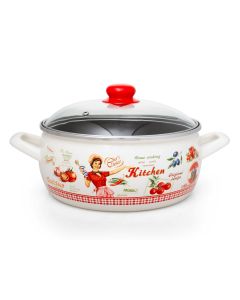 METALAC Plitka šerpa Raspevana kuvarica 24cm/5,3L - 349377