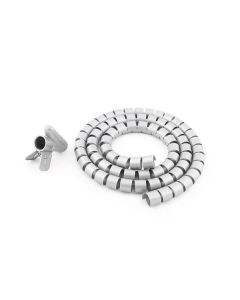 S-LINK Organizer kablova SL-195 22mm/20m/sivi