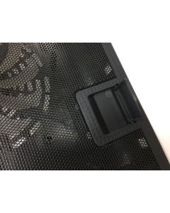 GEMBIRD Hladnjak za laptop 15-17'' N2000FS 140mm Fan-Control, 2xUSB 370x265mm Ergo Stand(631) 19071 - 19071
