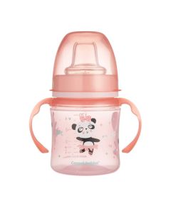 CANPOL Trening šolja /flašica Exotic animals Pink, 120 ml - 35-207_pin