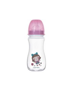 CANPOL Flašica za bebe sa širokim vratom 300 ml, Anticolic - 
