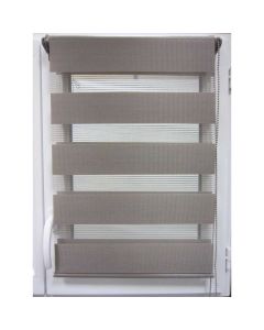 LUANCE Zebra zavesa 120x180 cm taupe - 350212018063