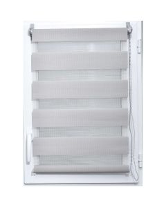 LUANCE Zebra zavesa 45x90 cm svetlo siva - 35024590930