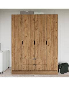 HANAH HOME Ormar 1600-046, braon