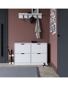 HANAH HOME Cipelarnik Duru 1600-50, bela