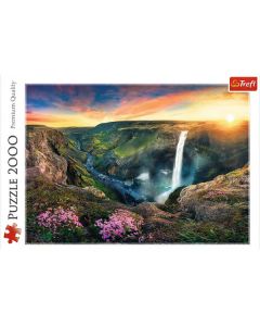 PUZZLE Haifos vodopad, Island - 2.000 delova - 103902-T27091