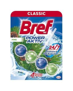 BREF Power Aktiv Pine WC osveživač – 4 funkcije – 50g