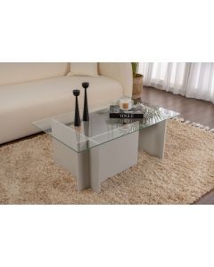 NORDURE Klub sto Vetrino, siva