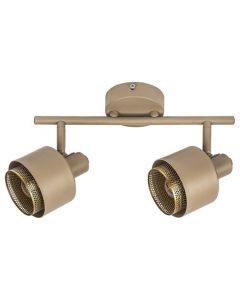 Rabalux Spot rasveta Fedora E14 2x MAX 40W svetlo braon (3548) - 3548-1
