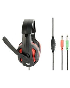 GEMBIRD GHS-03 Stereo gejmerske slusalice sa mikrofonom+volume kontrolom matte black - 20057-1