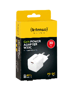INTENSO Punjač kućni brzi W30C Gan, USB-C, 3A, 30W - 35869