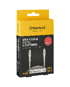 INTENSO USB kabl za telefone C315L, USB type C na Lightning, 1.5 m - 35874