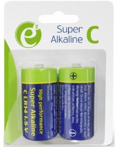 GEMBIRD Baterije ENERGENIE TIP-C, 1,5V, Alkalna, 2 kom (cena po komadu) - 20120-1