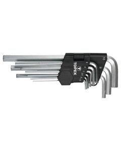 TOPEX Ključ INBUS 1,5-10 mm produženi - 35D956