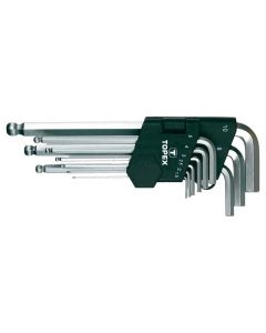 TOPEX Ključ INBUS 1,5-10 mm kuglica - 35D957