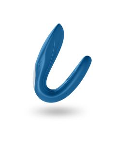Plavi vibrator za parove Satisfyer Double Whale - 9014095
